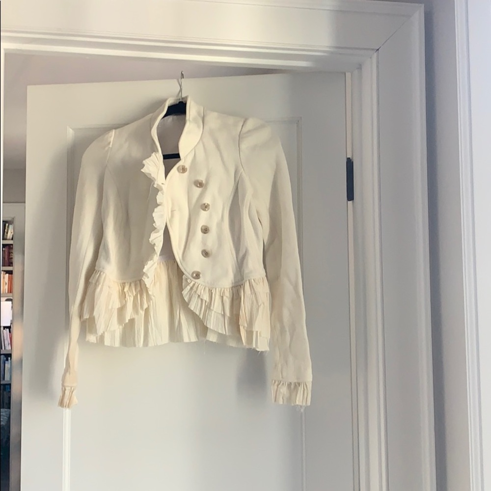Free people white jacket
